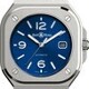 Bell & Ross BR 05 Blue on Rubber Strap image 0 thumbnail