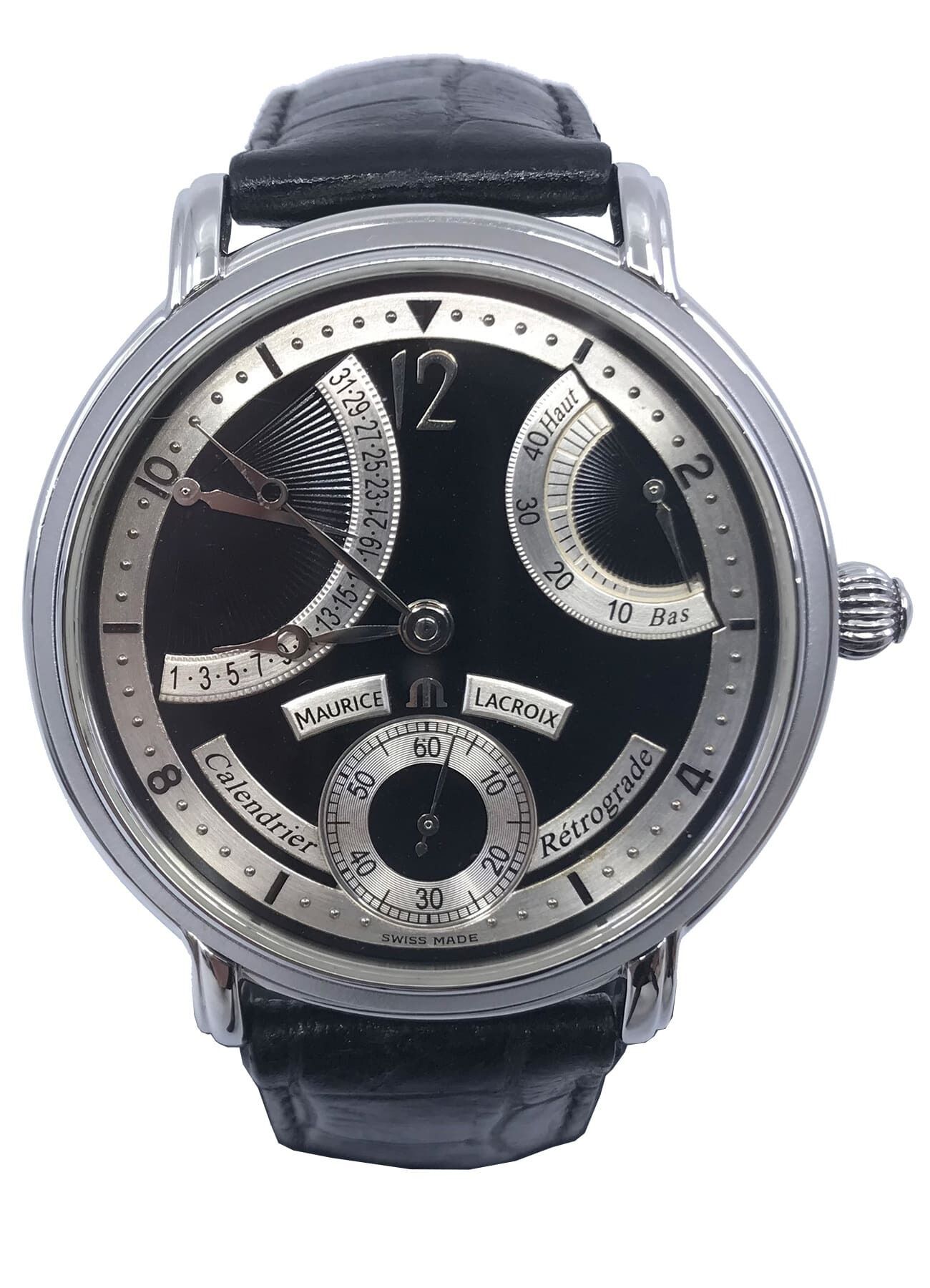 Maurice LaCroix Masterpiece Calendrier Retrograde MP6338-SS001-390