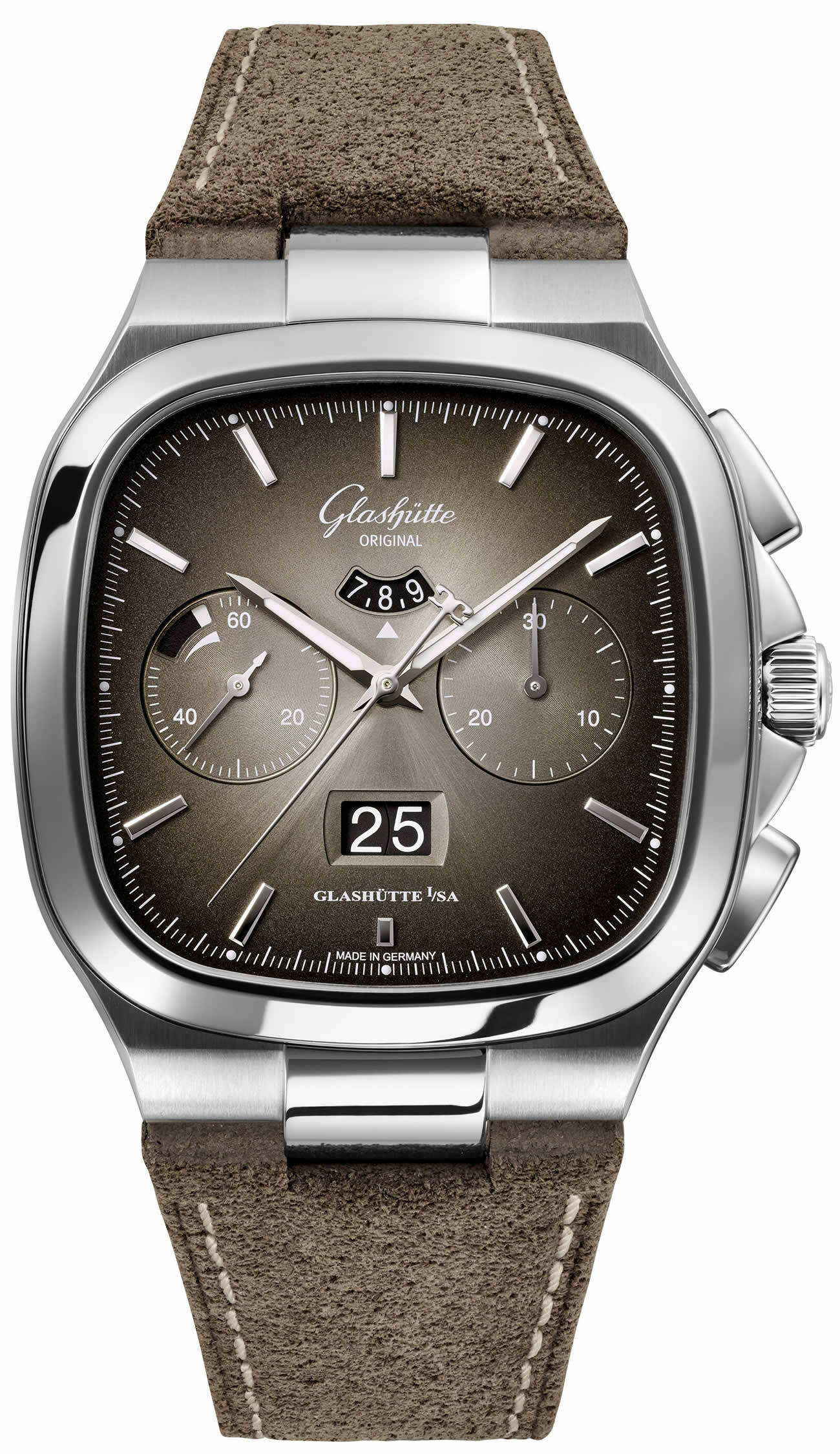 Glashütte Original Seventies Chronograph Panorama Date Gray Limited Edition