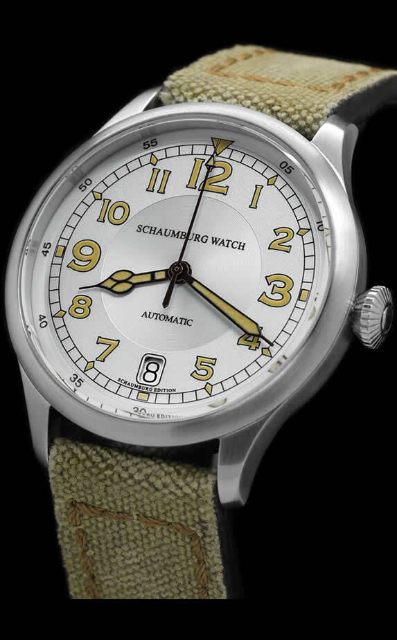 Schaumburg Watch FlightMatic 1930 Big Date