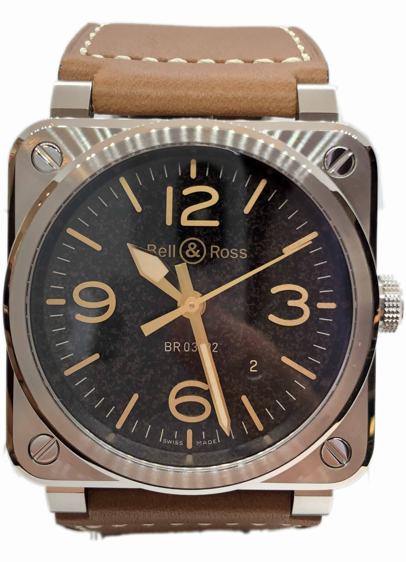 Bell & Ross BR 03-92 Golden Heritage BR0392-ST-G-HE-SCA