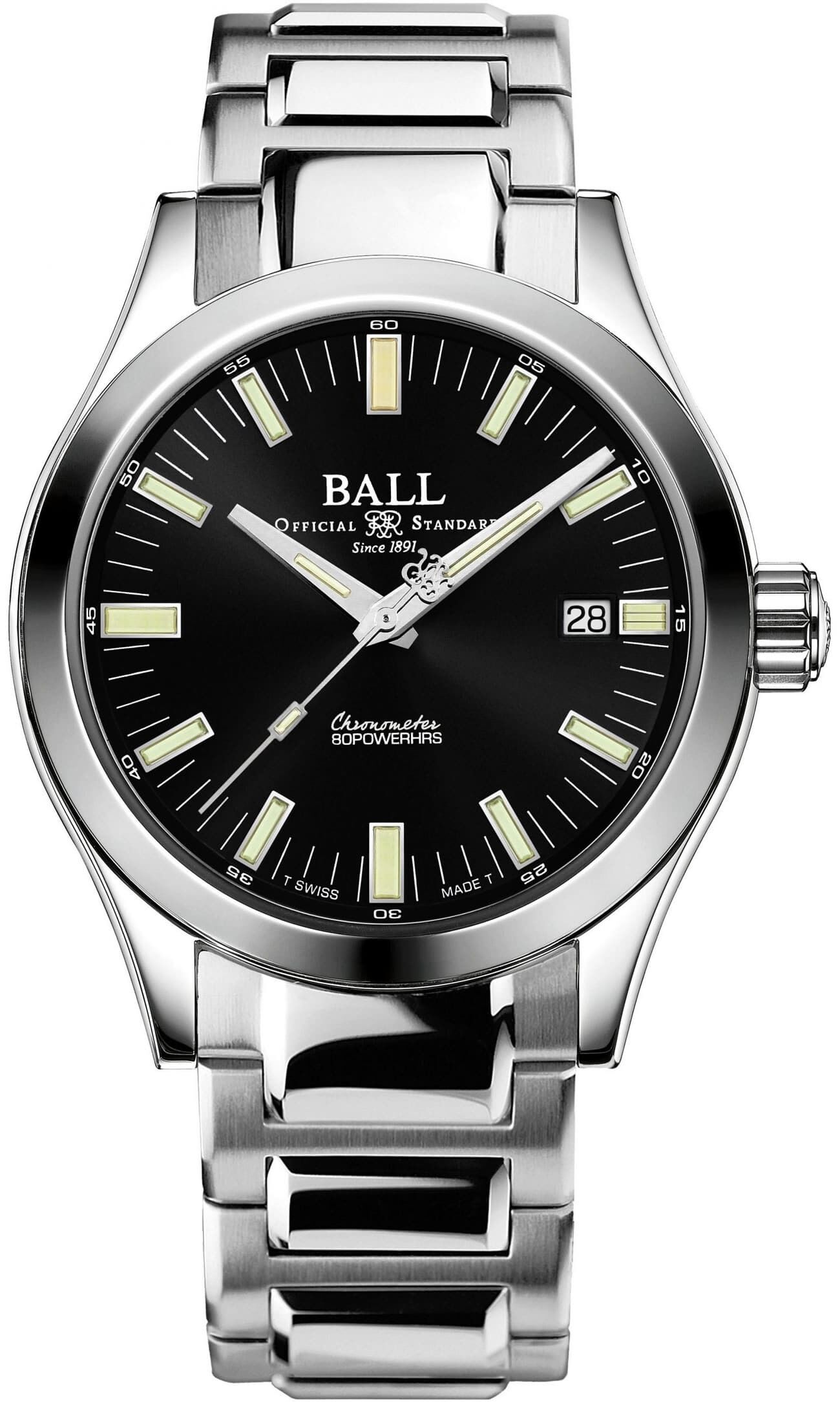 Ball Engineer M Marvelight Black 43mm