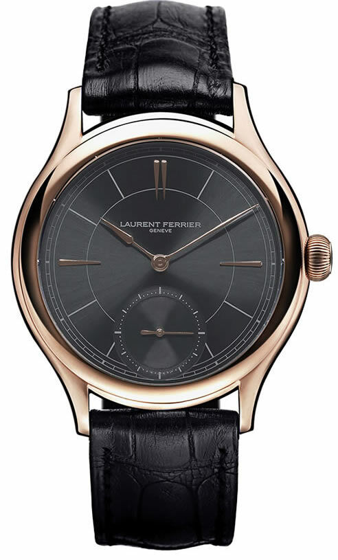 Laurent Ferrier Classic Micro Rotor Red Gold Sunburst Slate Grey