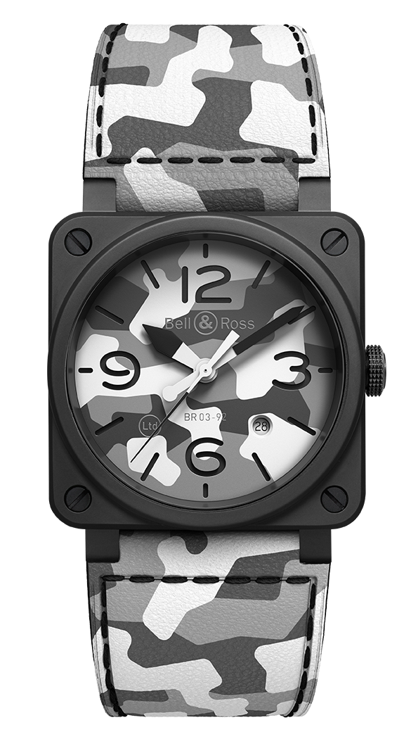 Bell & Ross BR 03-92 White Camo