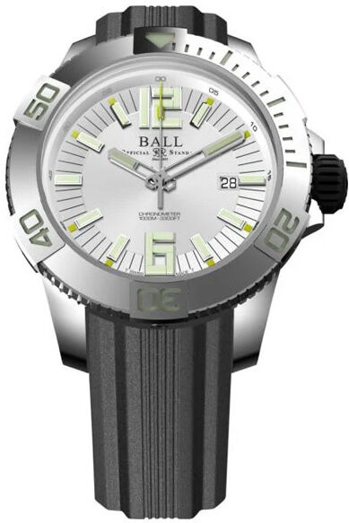 Ball Engineer Hydrocarbon DeepQUEST White Dial on Strap