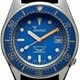 Squale 1521 Classic Blue Sand Blasted on Rubber Strap image 0 thumbnail