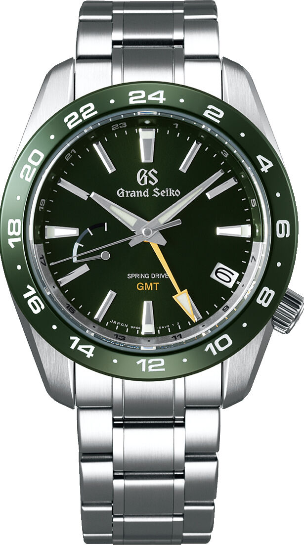 Grand Seiko SBGE257 Sport GMT Spring Drive Green Dial