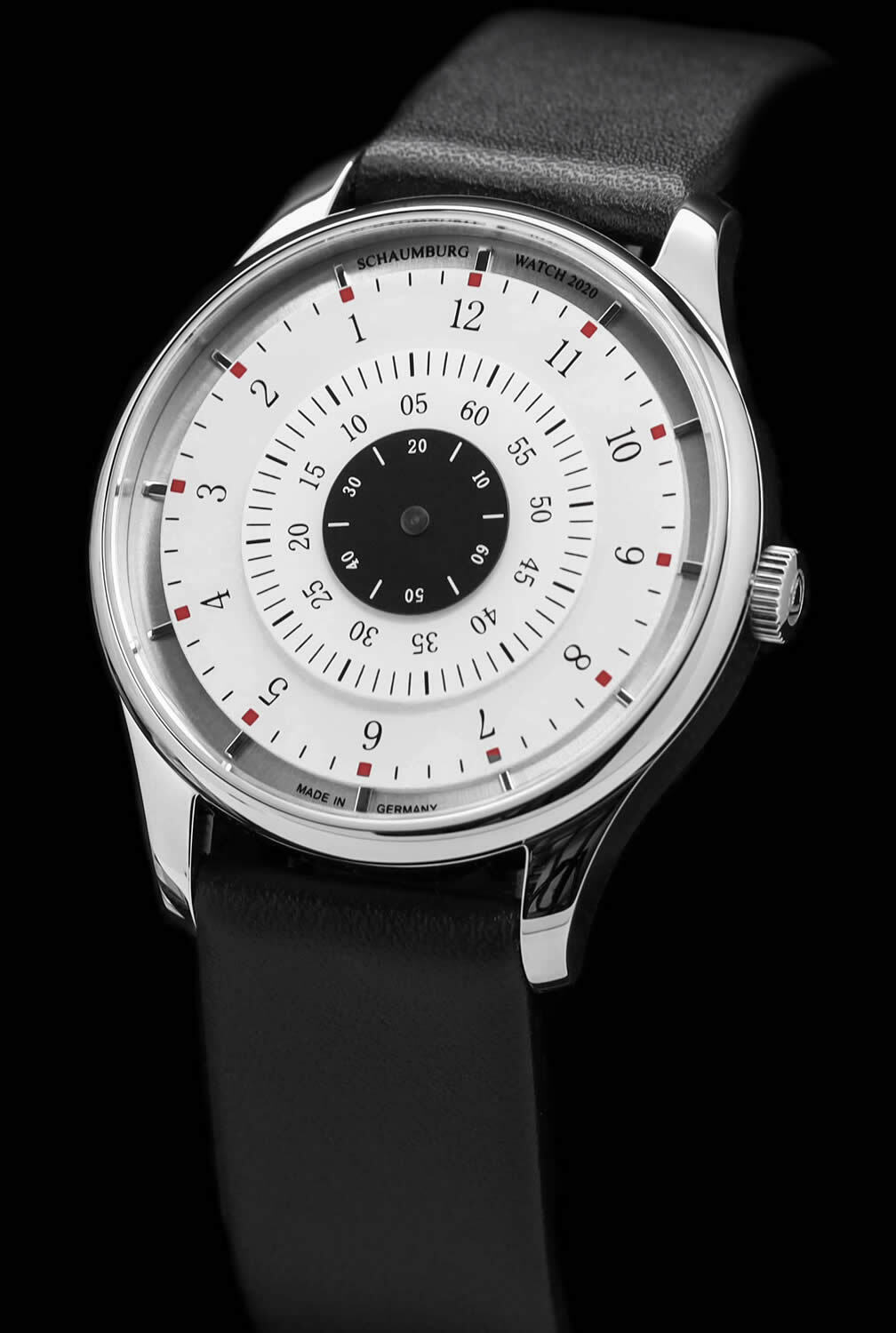 Schaumburg Watch Classoco White Velvet