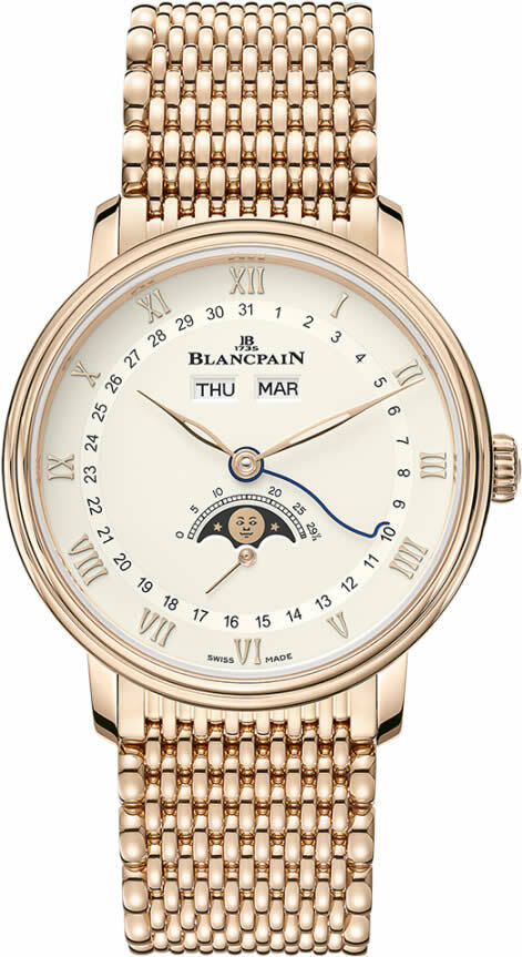 Blancpain Villeret Quantieme Complete Calendar 6264 3642 MMB