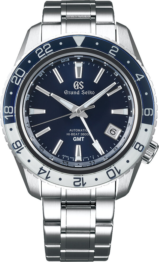 Grand Seiko SBGJ237 Sport GMT Hi-Beat Blue and White