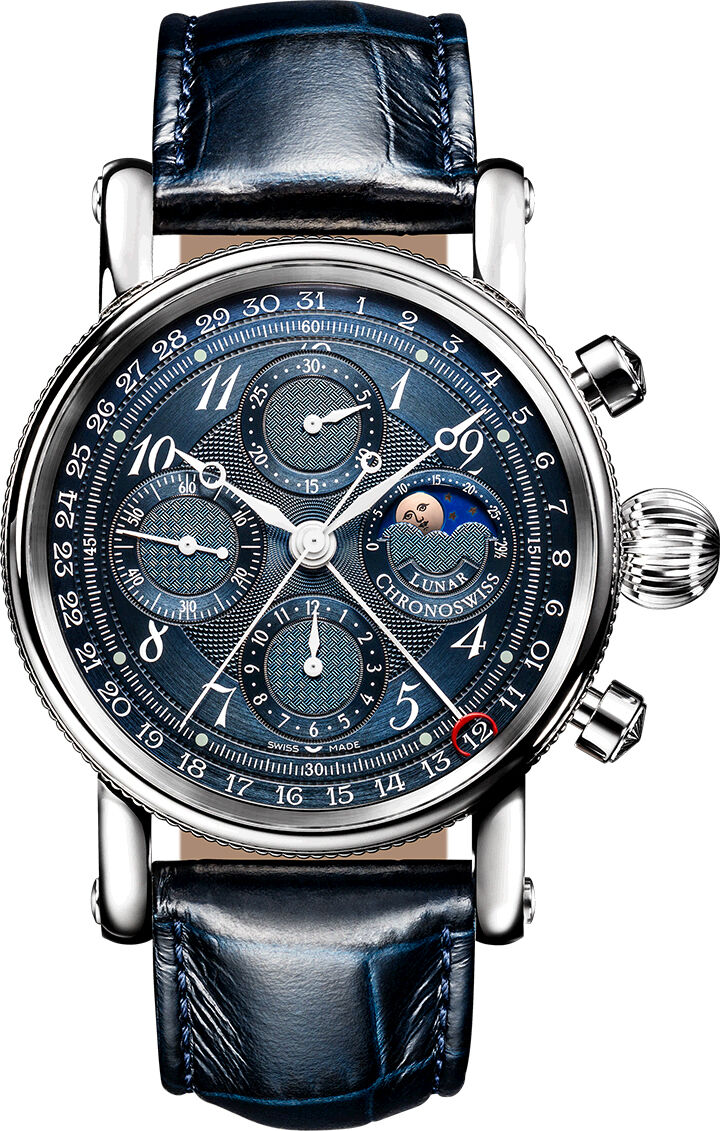 Chronoswiss Sirius Chronograph Moon Phase Exquisite Timepieces