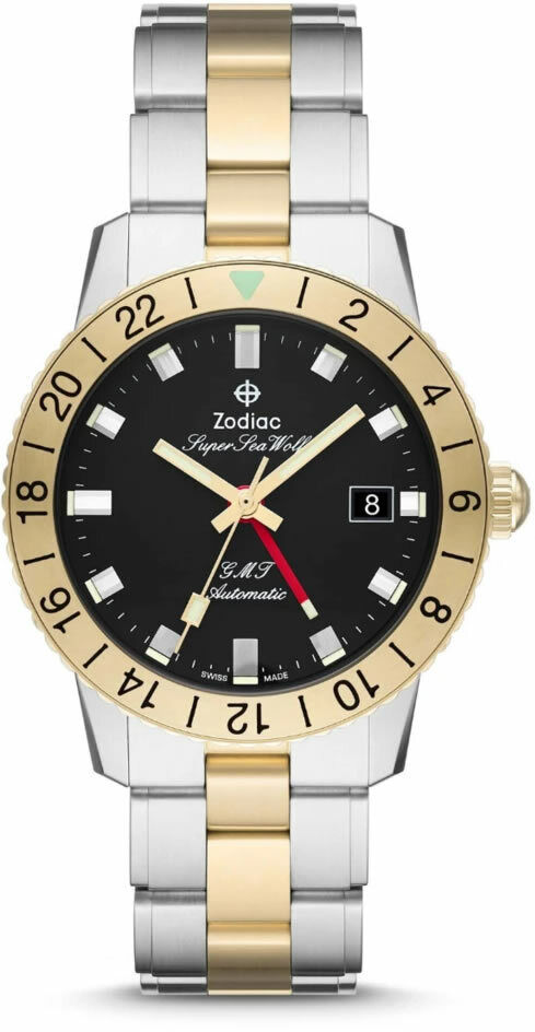 Zodiac Super Sea Wolf GMT Two-Tone
