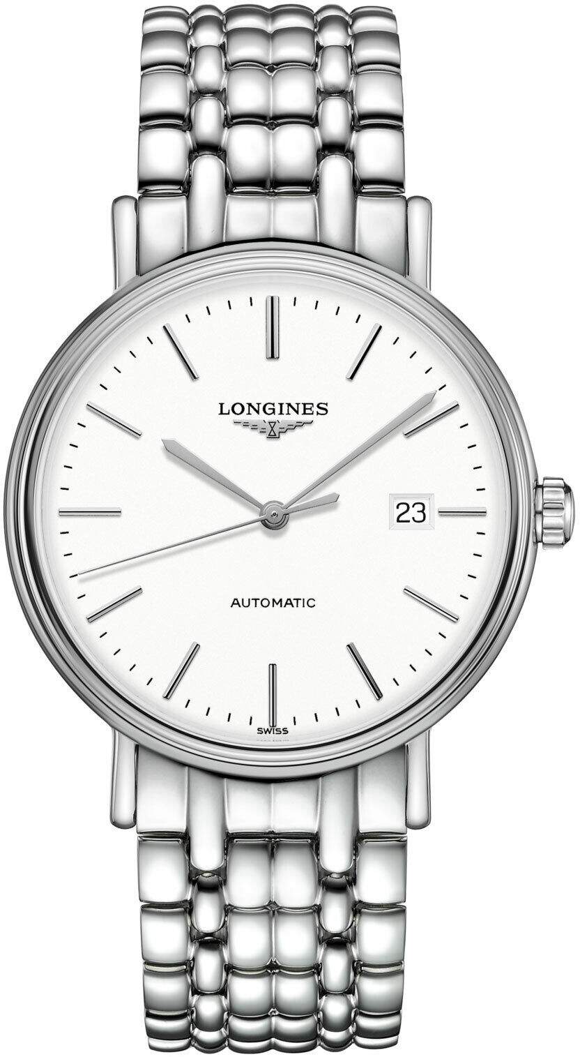 Longines Présence 40mm White Matt L4.922.4.52.6