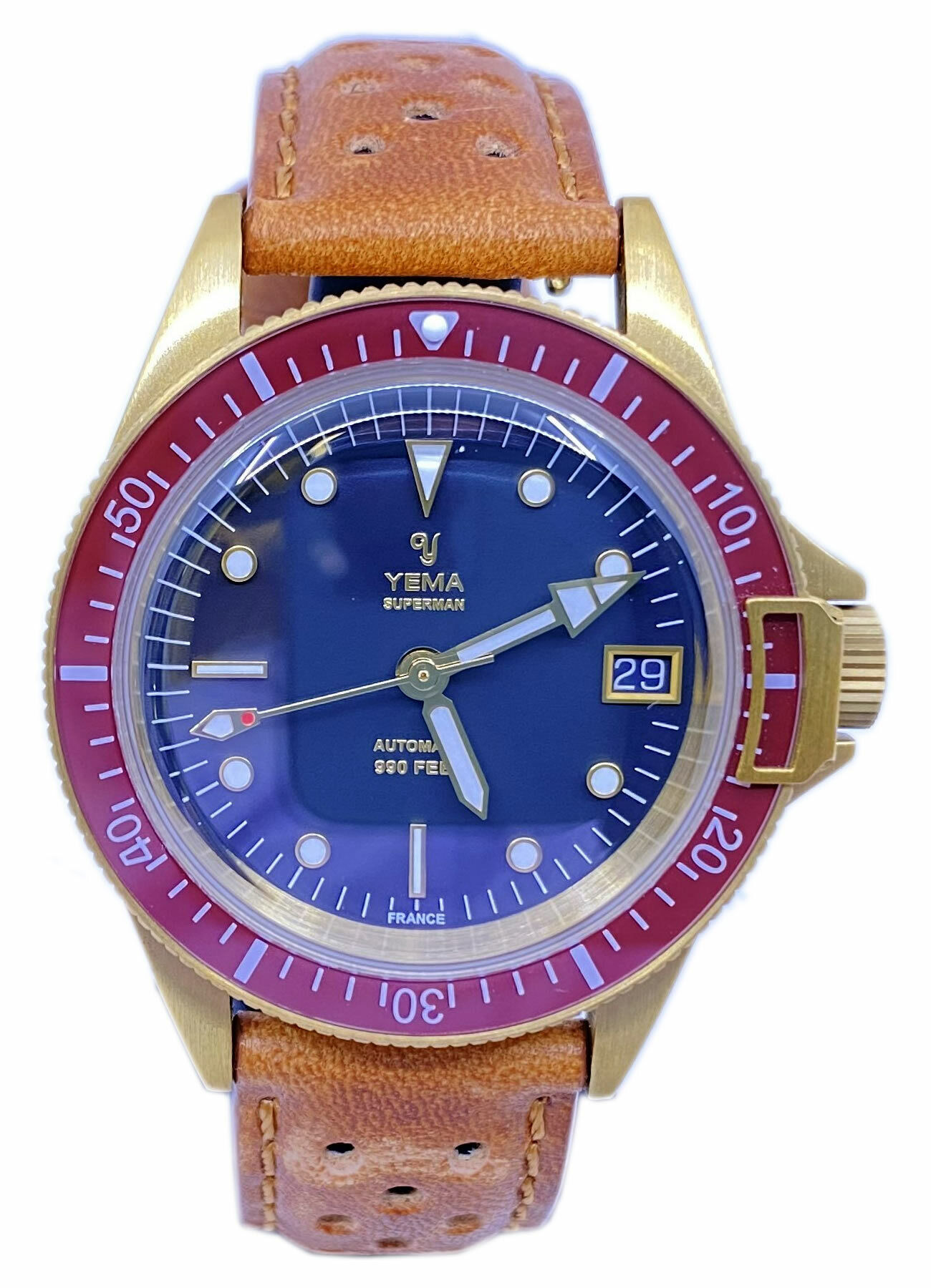 Yema Superman Bronze Bordeaux YSPEE2019-AU31S