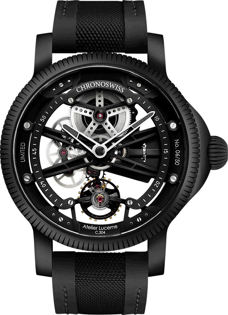 Chronoswiss Skeltec Pitch Black