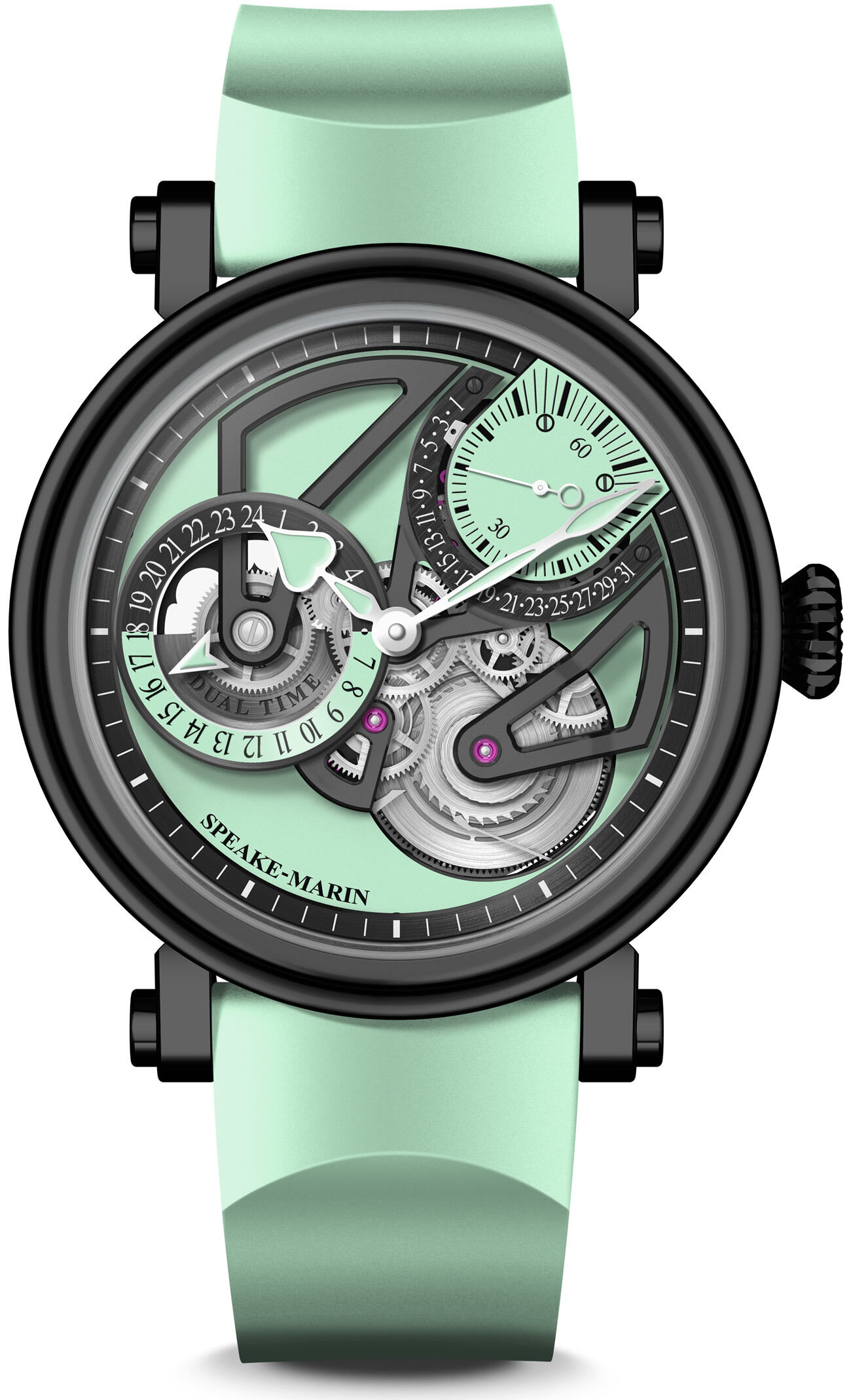 Speake-Marin Dual Time Mint 42mm