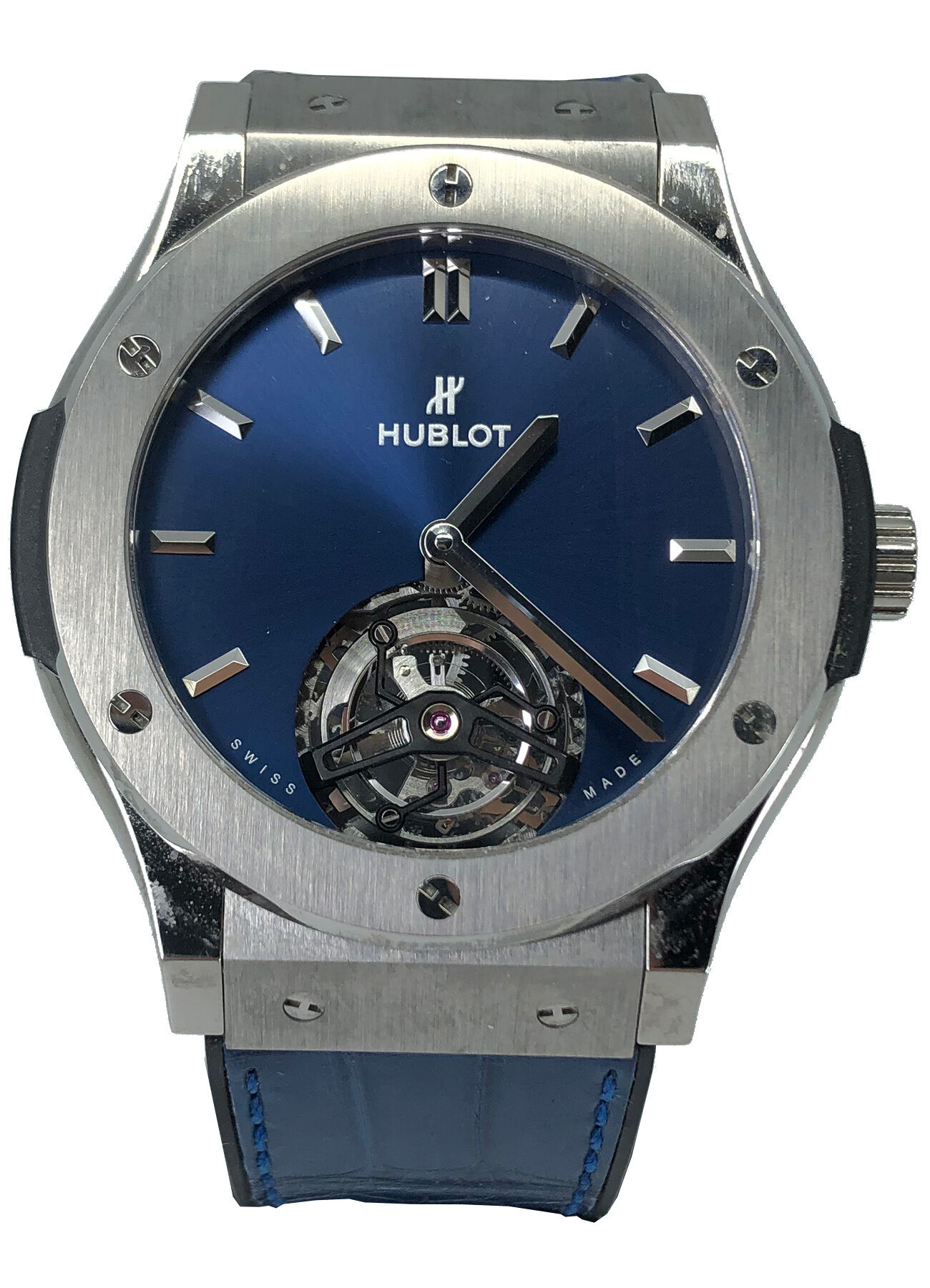 Hublot Classic Fusion Tourbillon Porto Cervo Titanium 505.NX.7170.LR.PCM14