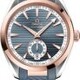 Omega Aqua Terra 150M Small Seconds Steel Gold Blue Dial 41mm image 0 thumbnail