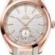 Omega Aqua Terra 150M Small Seconds Sedna Gold Silver Dial 41mm on Strap image 0 thumbnail