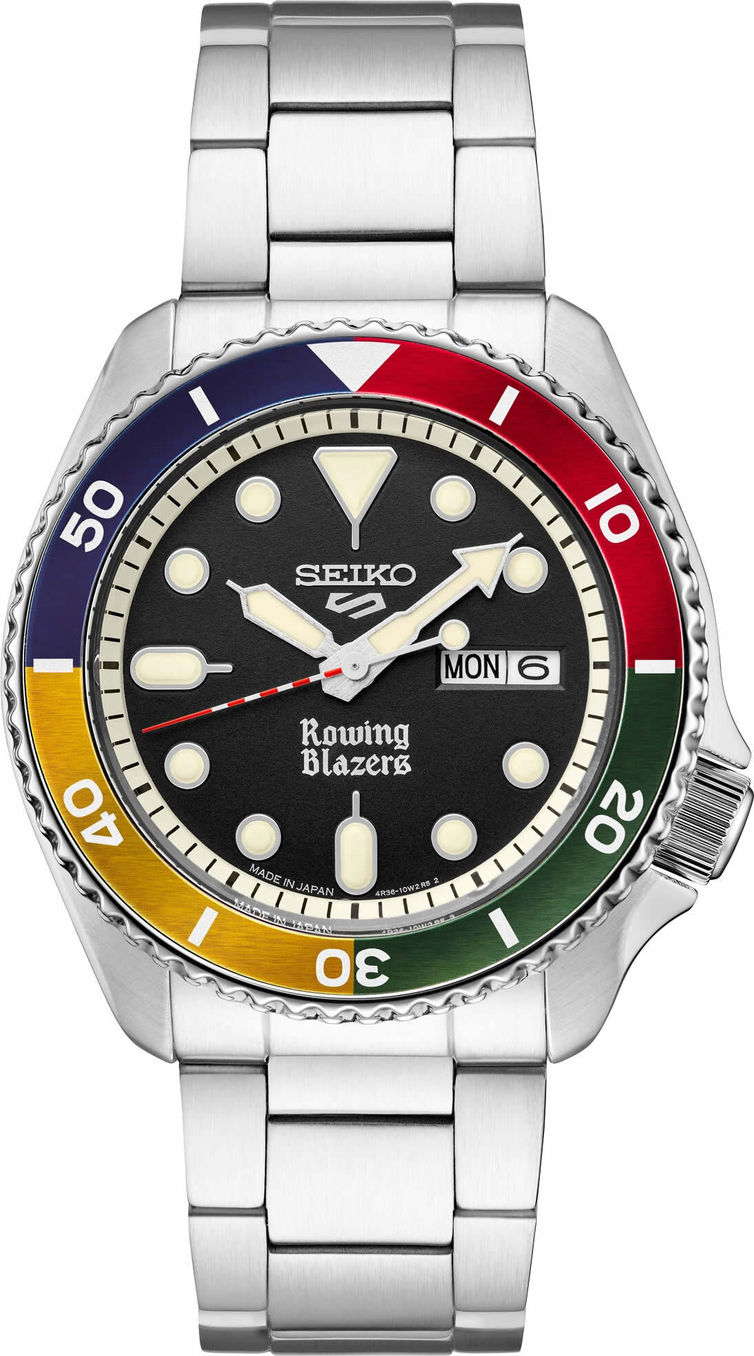 Seiko 5 Sport Rowing Blazers SRPG53 "Color Block"