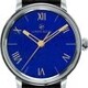 Lundis Bleus Contemporaines Lapis Lazuli Roman Numerals on Alligator Strap image 0 thumbnail