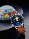 MeisterSinger Lunascope Sunburst Blue / Gold LS908G image 4 thumbnail