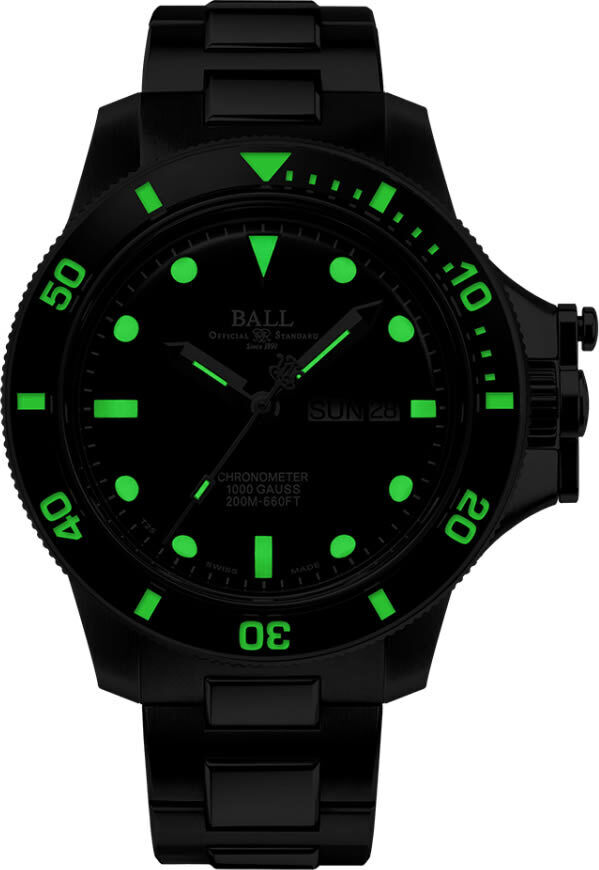 Ball DM2218B-SCJ-BK Engineer Hydrocarbon Original 43mm - Exquisite ...