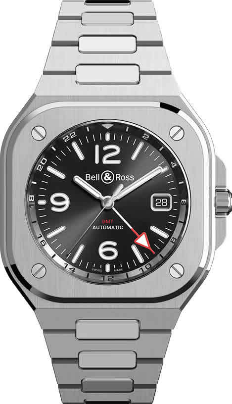 Bell & Ross BR 05 GMT on Bracelet