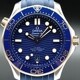 Omega Seamaster Diver 300M Co-Axial Master Chronometer Steel & Sedna Gold on Strap 210.22.42.20.03.002 image 0 thumbnail