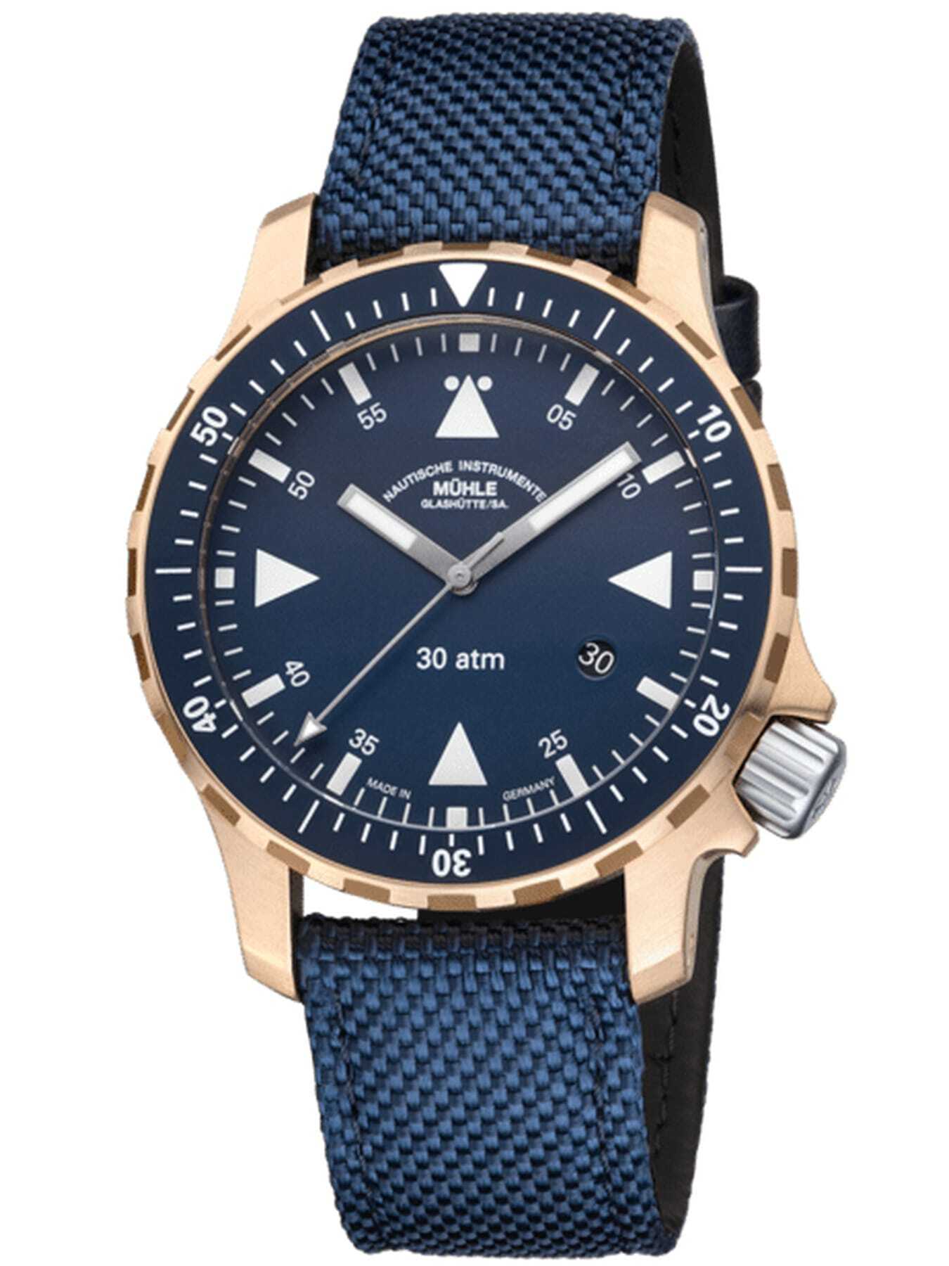 Mühle Glashütte Bronze Yacht-Timer M1-41-72-NB