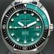 Bulova Devil Diver Green Dial 96B322 image 0 thumbnail