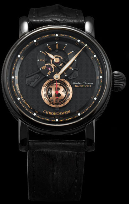 Chronoswiss Flying Regulator Open Gear Bitcoin Limited Edition