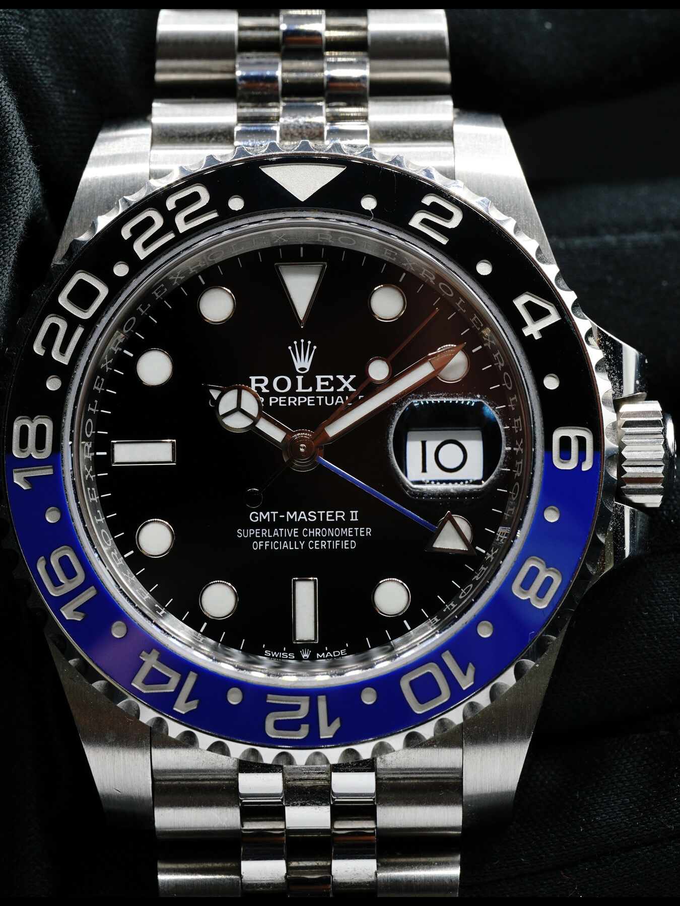 Rolex GMT Master-II Batman 126710BLNR
