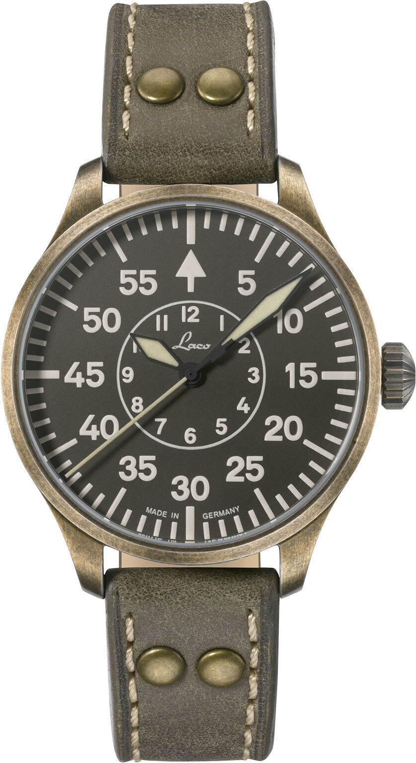Laco Pilot Watch Basic Augsburg Oliv 862136