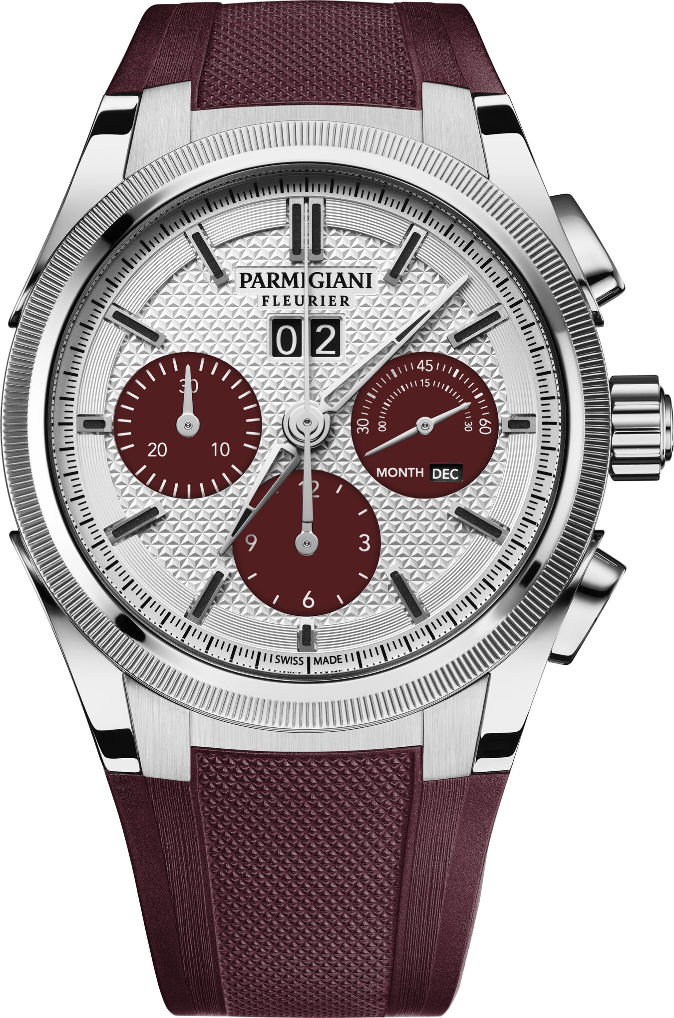 Parmigiani Fleurier PFC906-1020002-400181 Tonda GT Chronograph Steel Granata