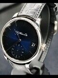 H. Moser & Cie Venturer Big Date White Gold Midnight Blue Fumé Dial 2100-0202 image 2 thumbnail
