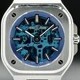 Bell & Ross BR 05 Skeleton Blue on Strap BR05A-BLU-SKST-SRB image 0 thumbnail