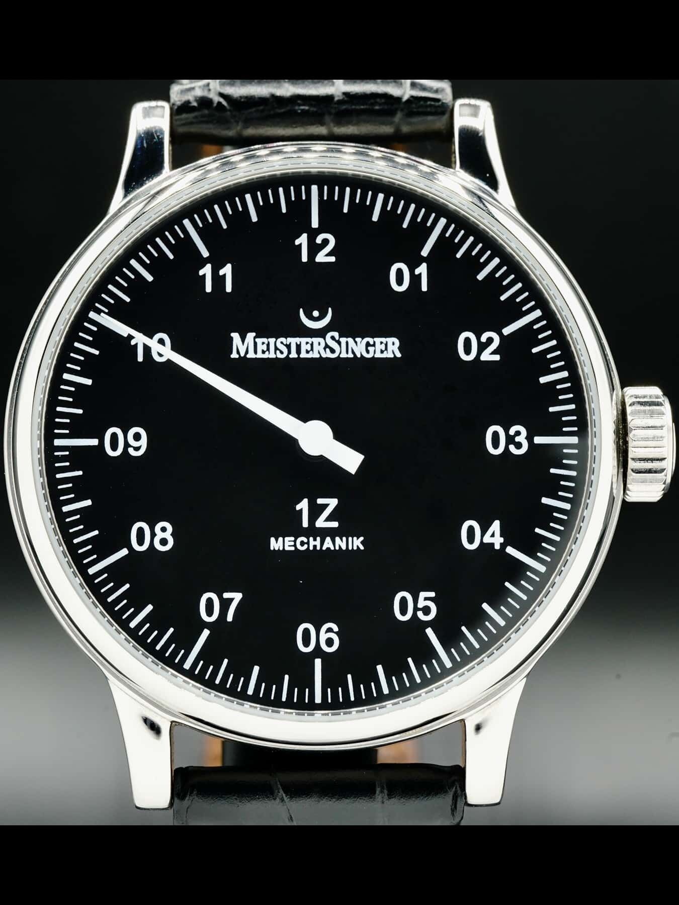 クラシック MEISTERRWERKE MeisterSinger 1Z Mechanik AM3.02 - Exquisite Timepieces