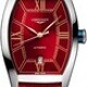 Longines Evidenza Red Dial on Strap L2.142.4.09.2 image 0 thumbnail
