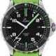 Laco Squad Amazonas 39 on Green Rubber Strap image 0 thumbnail