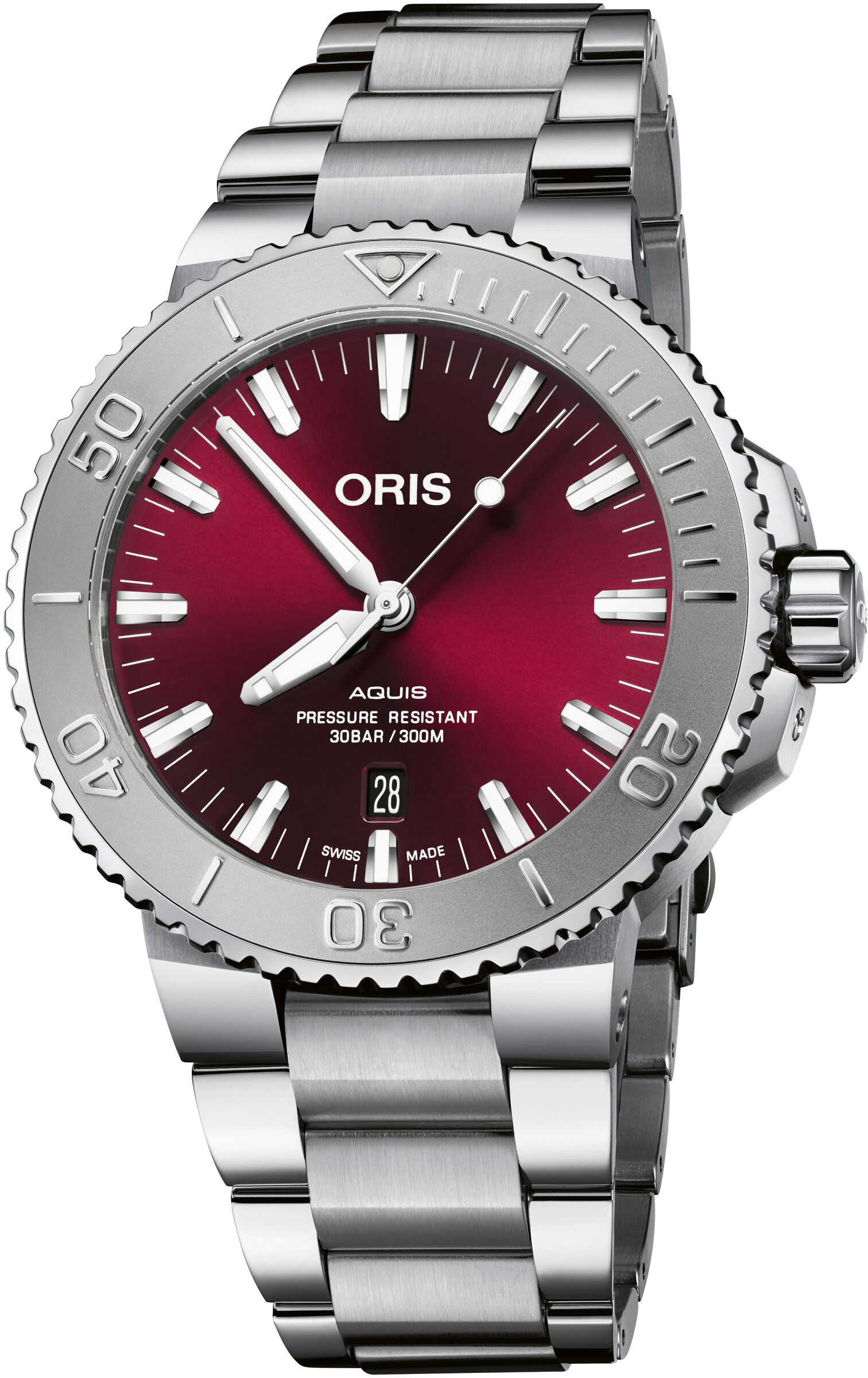 Oris Aquis Date Cherry Edition 01 733 7766 4158-07 8 22 05PEB