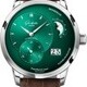 Glashütte Original PanoMaticLunar Green Dial on Leather Strap image 0 thumbnail