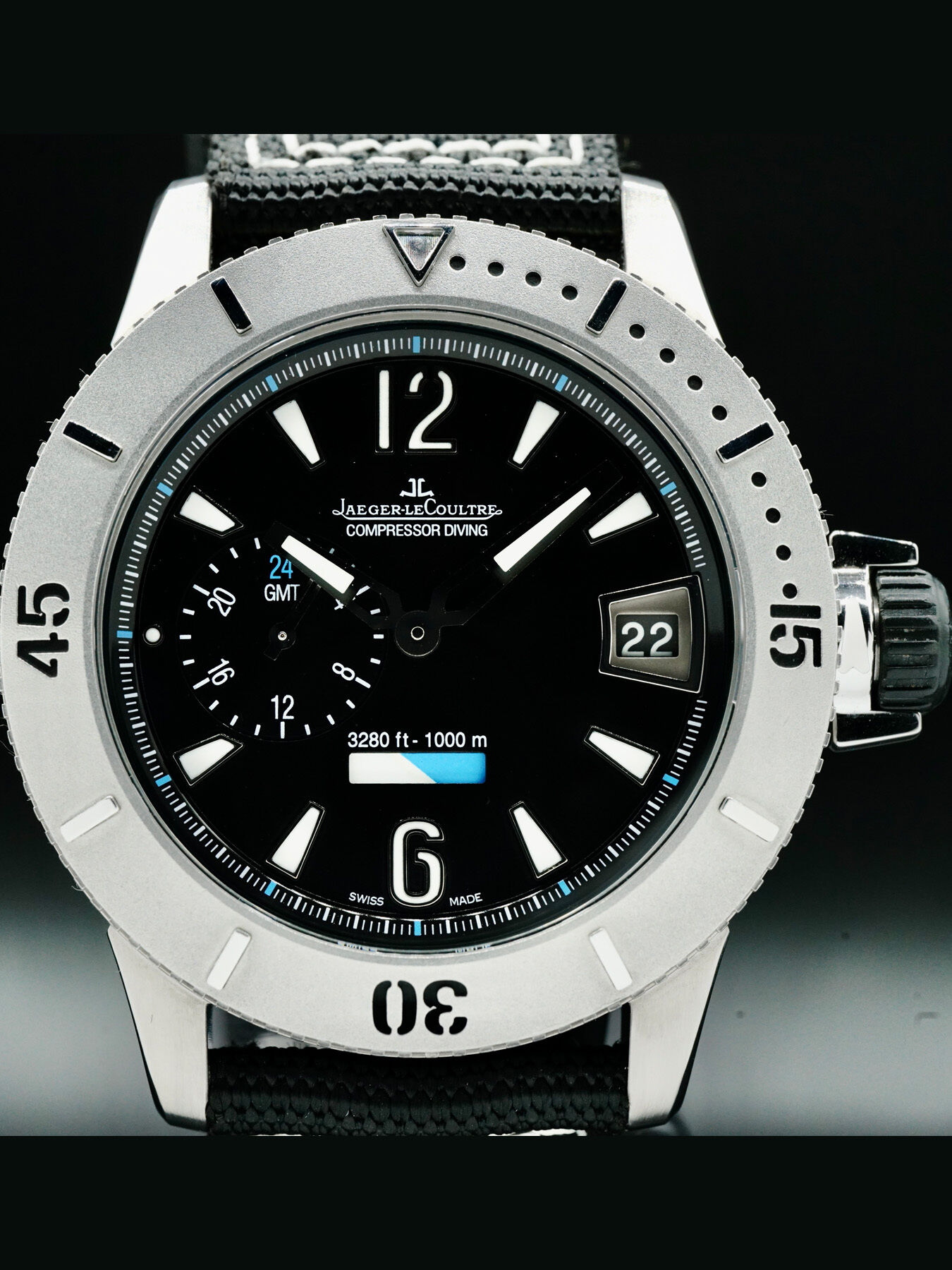 Jaeger LeCoultre Master Compressor GMT 160.T.05