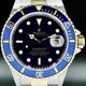 Rolex Submariner 16613 Two Tone Blue Dial image 0 thumbnail