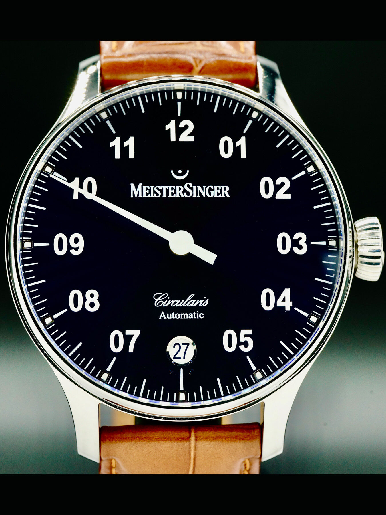 MeisterSinger Circularis Automatic Sunburst Blue CC908