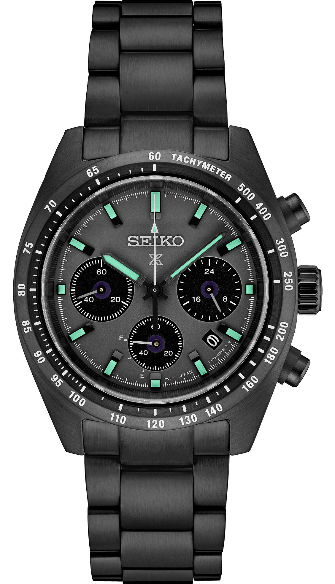 Seiko Prospex Speedtimer Solar Chronograph The Black Series SSC917 ...