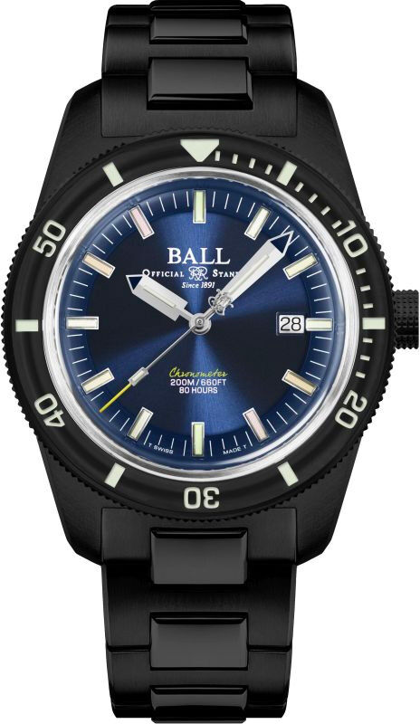 Ball Engineer II Skindiver Heritage Manufacture Chronometer DD3208B-S2C-BER