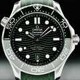 Omega Seamaster Diver 300M Green Dial on Bracelet 210.30.42.20.10.001 image 0 thumbnail