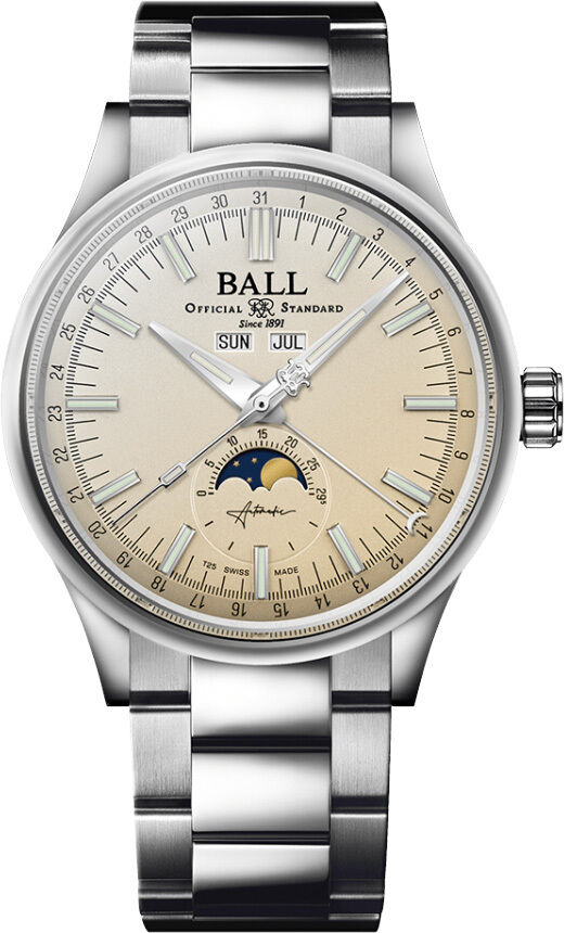 Ball Engineer II Moon Calendar Champagne Dial