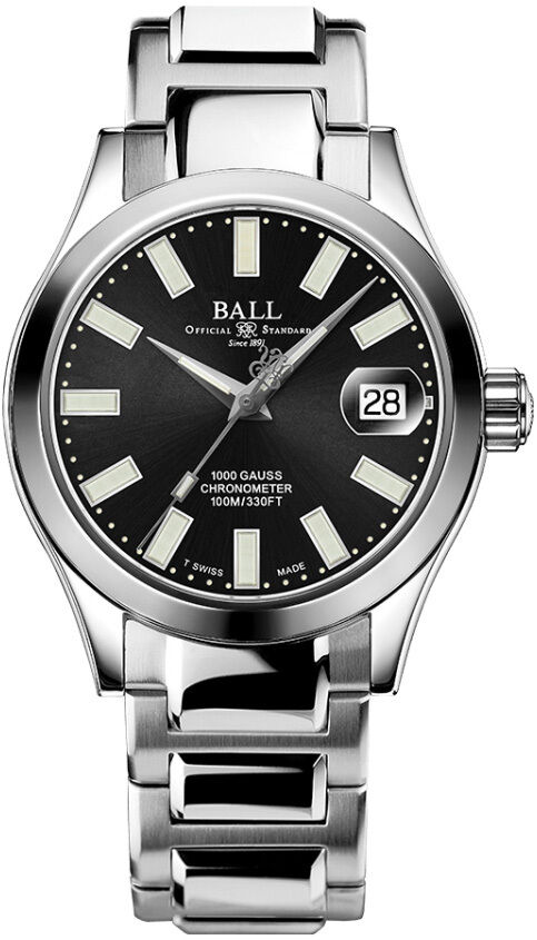 Ball NL9616C-S1C-BK Engineer III Marvelight Chronometer 36mm Black Dial